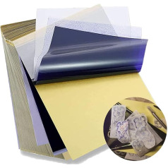 Tattoo Transfer Paper 100 Sheets Miuxia Tattoo Stencil Paper A4 Size 4 Layers DIY Tattoo Tracing Paper Tattoo Kit Tattoo Supplies