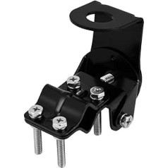 Mobile Antenna Mount, Stainless Steel Car Radio Antenna Mount Bracket 360° Rotation for Vehicle Audio Video Antennas