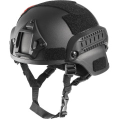 OneTigris MICH 2000 Action Version Tactical Helmet ABS Helmet with NVG Mount and Side Rails Multi-Way Packaging
