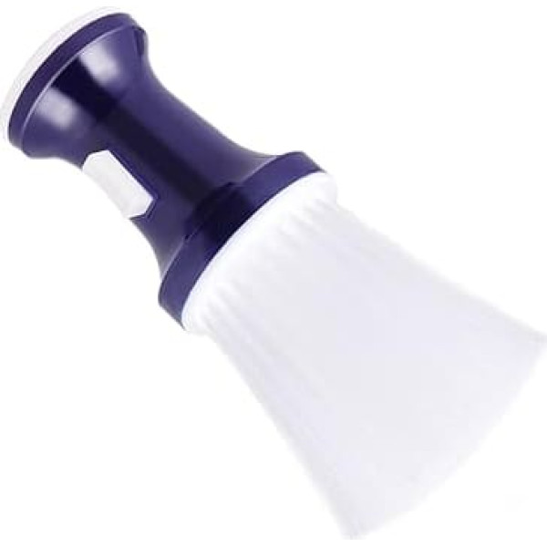 Friseurwerkzeuge, 1 Stück Salon-Haarentfernungsbürste, Friseur-Haarentfernung, Rasierpinsel, Haarbürste, Friseurbürste, Nackenbürste, Friseur (Color : Black, Size : M)