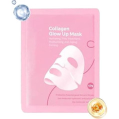 Facial Care for Women, 4 Piece Set for Instant Shine, Moisturising and Firming Plasters for Neck, Eyes and Night Treatment and Spa