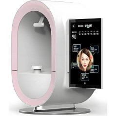 Lbxlhr AI Skin Moisture Analyzer, Face Skin Analysis, 3D Face Diagnostic Tool with 12 Spectra, 40MP, 30 Indicators Data Analysis, Multilingual Support (A)