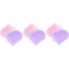 minkissy Cleansing Massage Finger Cots Makeup Remover Blackhead Scrubber Face Scrub Exfoliating Face Wash Brush Supply Facial Cleanser Manual Pack of 6