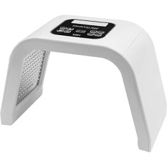 LED Mask Skin Care Machine, 7 Colours LED Face Mask Light Therapy Equipment, 3-Sided Light, LED Skin Care Light Machine for Salon, Household