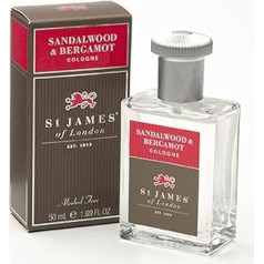 St James of London Sandalwood & Bergamot Cologne