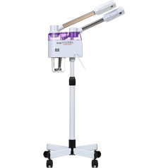 Spa Home Use Spa Skin Care Nano Hydration Instrument Double Tube Hot and Cold Spray Face Steamer Face Moisturising Cream Bath Detox Machine for Home Beauty (Double Tube (Manual Versio