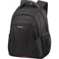 American Tourister Portatīvo datoru mugursoma 14 collu darbā melnā un oranžā krāsā