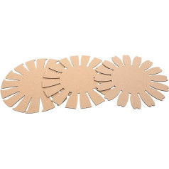 BATHVEVE 3-Piece Basket Weave Set, Paper Materials for Basket Making for DIY Projects for Classrooms, Summer Camps and Craft Lessons at Home