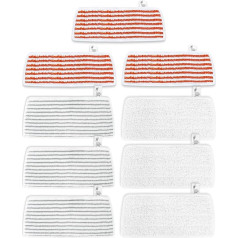 WOKEEPOW 9 pieces for Vileda Steam Plus XXL steam cleaner replacement covers