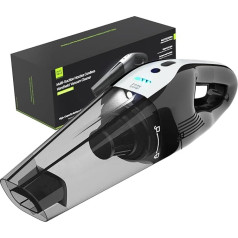 Minthouz Handheld Vacuum Cleaner Battery, 12.6 V 10000 Pa Powerful Car Vacuum Cleaner with Washable HEPA Filter LED Portable Mini Vacuum Cleaner Wireless for Car, Pet Hair, Carpet, House