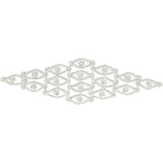 Rhinestone Diamond Silver Wedding Sew On Crystal 63