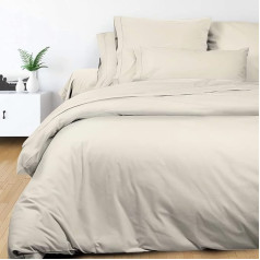 Camille 635012 Comforter Cover Cotton Ecru 240 x 220 cm