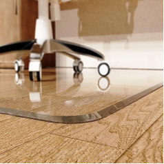 MESAILUP Office Chair Mat for All Pile Carpets and Hardwood Floors, 36