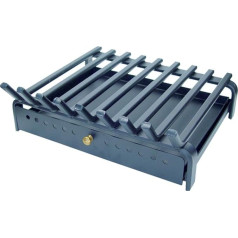 Imex El Zorro 10805-F 60 x 45 cm Forged Fireplace Guard with Drawer