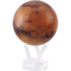 MOVA Globe Mars Series Space 4.5 Inch with Stand Rotating Globe Solar Powered Unique Gift and Home or Desk Decoration for Men, Women, Kids