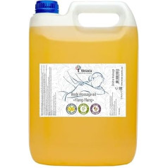 Verana Ylang-Ylang Massage Oil, Natural Cosmetics Body Oil, All Skin, Rejuvenating and Revitalising Massage, Aromatherapy 5L