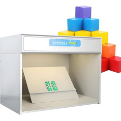 LED-Lichtkasten für Simulationsumgebungen, 4/5 Lichtquellen, beliebige Kombinationen möglich, elektronischer Farbabgleichkasten für Lichtquellen, für Textildruck 5lightsources