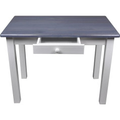 Magnetic Mobel - Solid Pine Wood Dining Table or Kitchen Table with Drawer