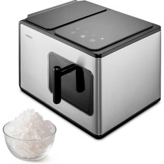 MEDION MD11960 Ice Cube Machine (Nugget Ice Cubes, Crushed Ice, Perfect for Drinks & Cocktails, 2 Litre Tank, Up to 15 kg Ice Cubes, Short Production Time Approx. 5 Minutes, Self-Cleaning)