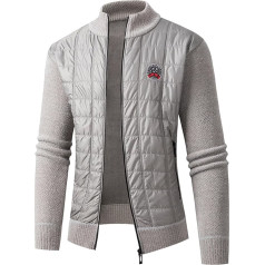 SRZYMJ Coat Men's Winter Coat Short Transition Jacket Breathable Outdoor Jacket Transition Jacket Softshell Jacket Outdoor Quilted Jacket Blue Functional Jacket Parka Green Sports Jacket Leisure