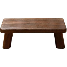 Zlsnoble Tatami Coffee Table, Balcony Solid Wood Low Table, Japanese Tea Table Floor Table, Bedroom Sitting Floor Bed Table, Small Coffee Table (68 x 35 x 18 cm)