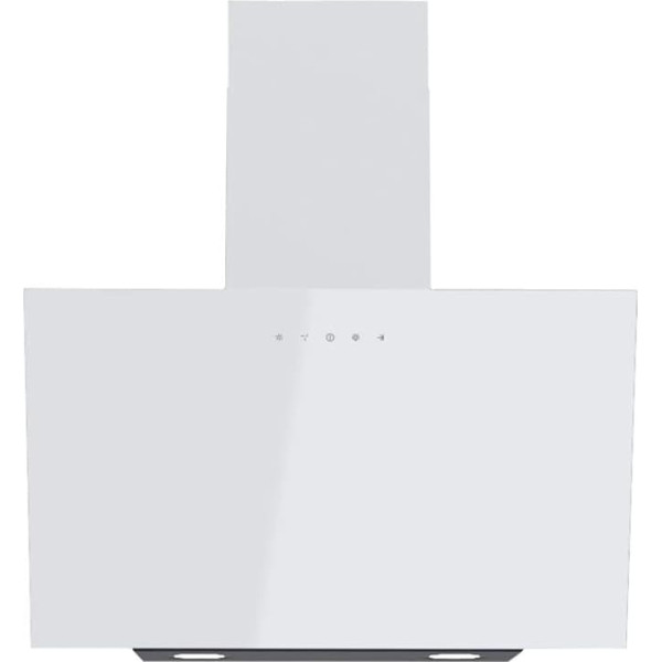 Candy Cooker Hood CVMA60B DE / 60 cm Width / 213 W Power / 4 Power Levels / Maximum Air Power: 502 m³/h / Exhaust Air & Recirculation / Energy Efficiency A / Cost-saving LED Light / White