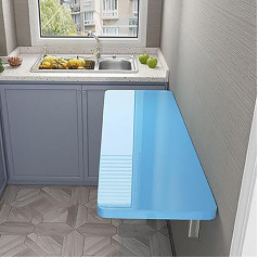 Coppervibes Robuster Klapptisch zur Wandmontage, für Büro, Zuhause, Küche und Waschküche, Tragkraft 70 kg