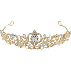 TiadéM, Women's Crown Suitable for Parties, Crown Festivals, Prom Hair Accessories