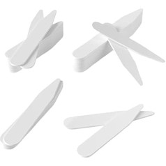 QEQSHQO Set of 16 Collar Reinforcers for Men's Shirts, Perfect Fit for Shirt Collar, Father or Husband (4 Sizes)