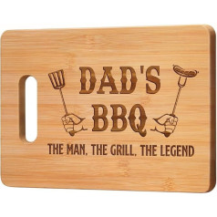 Geschenke für Papa, Papa Geburtstagsgeschenke, Personalisierte Schneidebrett Geschenke für Papa von Tochter Sohn, Vatertag Weihnachten Einzigartige Geschenke für Papa, Home Kitchen Decoration