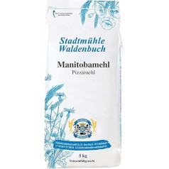 Stadtmühle Waldenbuch Manitoba Flour - Wheat Flour Tipo 0, Pizza Flour, 5 kg