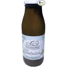 Reutebachhof Organic Sheep Milk 6 x 0.50 L