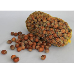 Hazelnuts from Germany - 1st choice - whole nuts for humans and animals or as rodent food, animal food, food for squirrels, chipmunks, rodents and parrots - 5 kg