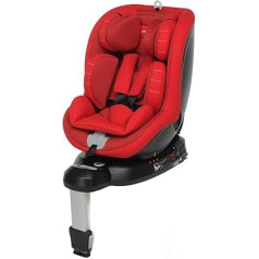 Foppapedretti Logik I-Size 360° Swivel and Tilt Car Seat for Children from 40 to 105 cm (0-18 kg) Red