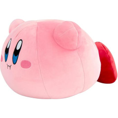Club Mocchi Mocchi Hovering Kirby Mega Plush Toy - Collectable Kirby Plush Toys - Officially Licensed Hero Toys - Desk Buddy Action Figures - Children's Toy 3+ Years