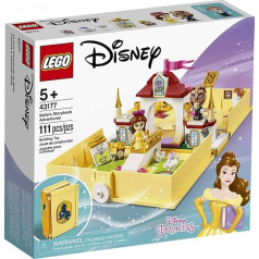 LEGO Disney Belle's Storybook Adventures 43177 Creative Building Kit Toy, New 2020 (111 Pieces)