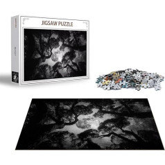 Puzzle Mond Puzzle 1000 Teile Mond Holzpuzzle Erwachsene, Premium Quality Klassische Wooden Lernspiel, DIY Klassische Spaß Jigsaw Erwachsene, Challenging Game Jigsaws für Wohnkultur Geschenk x-1588