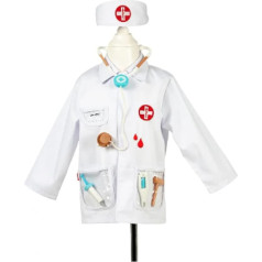 Unbekannt Souza 100889 Medical Set (4-7 A) No Aplica Hats, Masks and Party Accessories, Colourful