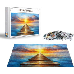 Puzzle Brücke Puzzle 2000 Teile Landschaft Holzpuzzle Erwachsene, Premium Quality Klassische Wooden Lernspiel, DIY Klassische Spaß Jigsaw Erwachsene, Challenging Jigsaws für Wohnkultur Geschenk x-1278