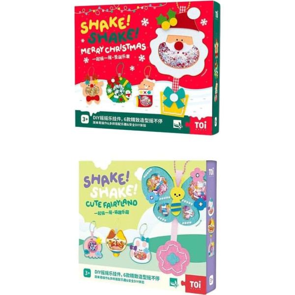 Handmade Felt Material Kit Christmas Theme 3D Stereo Pendant Decoration Kids Toy Holiday Kit Soft Material and