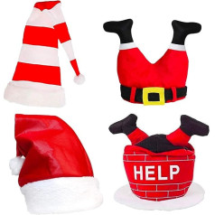 Set of 4 Luxury Quality Christmas Novelty Hats (Set 2)