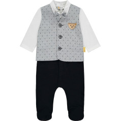 Steiff Baby Boys' Romper + T-Shirt Long Sleeve Underwear Set
