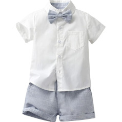 Godom Summer Clothing Sets for Baby Boys Newborn Baby Romper Boy Baby Short Sleeve T-Shirts for Toddlers Boys Cotton Casual Racing Car Graphic Crew Neck Summer Top