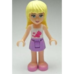 Lego Friends Stephanie Lavender Skirt Outfit 2