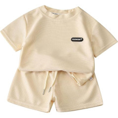 Children's Tracksuit – Children's Boys Football Sports Outfits Cartoon Truck Cotton T-Shirt and Sports Trousers Set Long Sleeve Shirt with Trousers Shirt Short Sets Children's Suits Sportswear