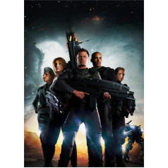 Puzzle 1000 Actionfilm-Raumschiffe-Poster für Erwachsene, Lernspielzeug, Puzzles Gt59Zw 50 x 70 cm