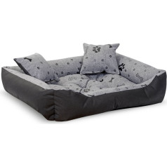 Kaulu rotaļu mājiņa 100 x 75 cm melna Prestige