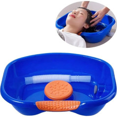 Lavatesta Portable Hair Wash Basin, Hair Wash Tub for Bedridden People, Simplifies Hair Washing, Hair Washing Tub, Bed Wash Tray for Washing Hair in Bed