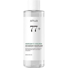 ANUA Heartleaf 77% Soothing Toner I pH 5.5 Problem Care, Soothes Skin, Refreshing, Moisturising, Cleansing, Cruelty Free, Vegan (250 ml)