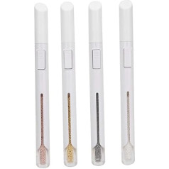 Nageldesign-Werkzeuge, 4 Stück Nail Art Dotting Pen Nagelmalstift Nagel Dotting Tool Nail Art Dotting Tool DIY Dekoration Dotting Pen Pickup Tool Dotting Pen Tool (0,8 mm)